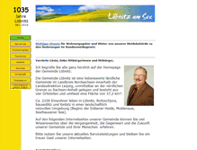 Tablet Screenshot of loebnitz-am-see.de